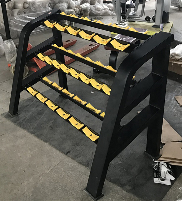 Suporte para halteres F72 | Armazenamento de peso | Organização do ginásio