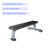 Banco utilitário plano FF36 | Estação de supino com halteres | Banco de treinamento de ginástica