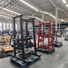 Máquina de prensa de perna vertical de passo reverso de ginásio de material de aço para equipamento de treinamento de força