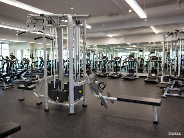 MND-FP96 Ginásio na selva com 4 estações a cabo | Treinador Funcional Profissional