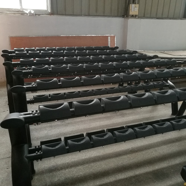 Suporte para halteres AN02 | Armazenamento de halteres | Equipamento de organização de academia