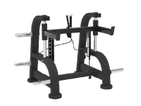 Banco de rack curl BSW-SPL65 | Armazenamento de barra EZ | Estação de treinamento de bíceps
