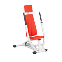 Máquina de prensa torácica e remo H01 | Construtor de força superior do corpo | Treinador de costas e peito