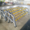Suporte para halteres F49 | Armazenamento comercial de halteres | Organização de equipamentos de ginástica