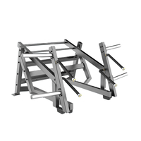 Máquina de agachamento e estocada F84 | Desenvolvedor de parte inferior do corpo | Equipamento de treinamento de pernas