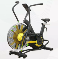 Bicicleta ergométrica com resistência ao ar MND-D22 | Transmissão por correia + corrente | MND FITNESS