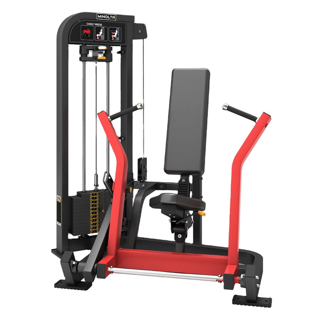 Máquina de prensa torácica sentada MND-FM01 | Equipamento de ginástica comercial | Treinador de força superior do corpo