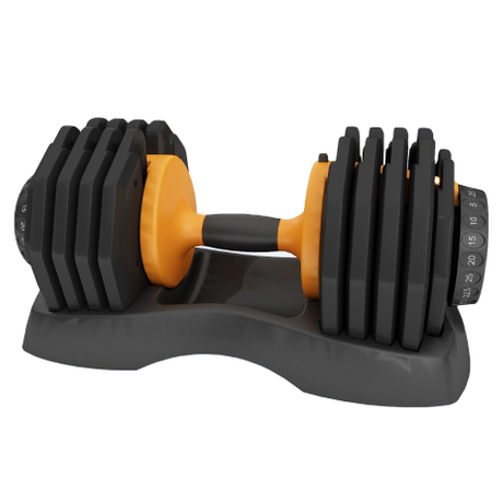 Haltere ajustável MND-C83B | Conjunto de halteres que economiza espaço | Equipamento de ginástica doméstica