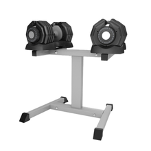 Suporte para halteres ajustável MND-C87 | Armazenamento de halteres | Organizador de rack de peso
