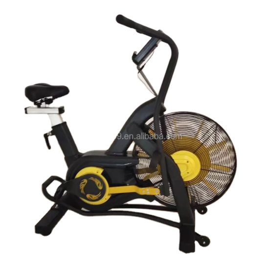 Bicicleta ergométrica com resistência ao ar MND-D22 | Transmissão por correia + corrente | MND FITNESS