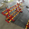 Suporte para halteres de camada dupla FF49 | Armazenamento comercial de halteres | Organização de equipamentos de ginástica