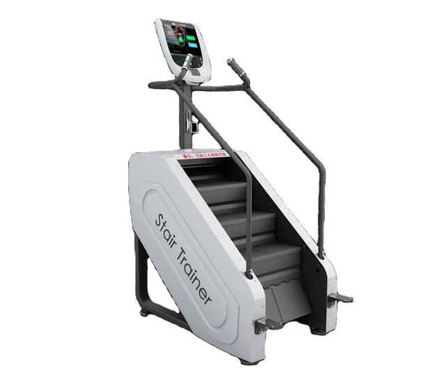 Treinador de escada MND-X200E com tela LCD | Passo Premium | MND FITNESS