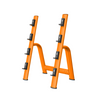 Suporte para barra AN03 | Armazenamento da barra olímpica | Equipamento de ginástica comercial