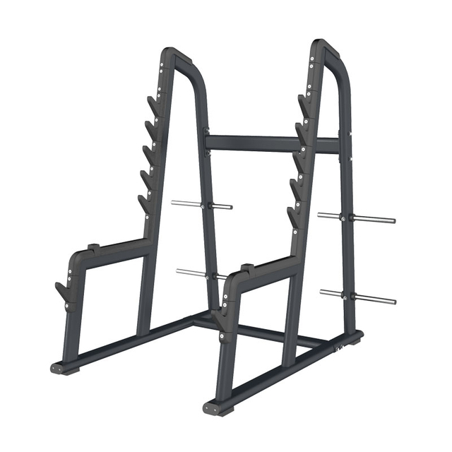Rack de agachamento compacto FF50 | Power Rack que economiza espaço | Equipamento de ginástica para garagem