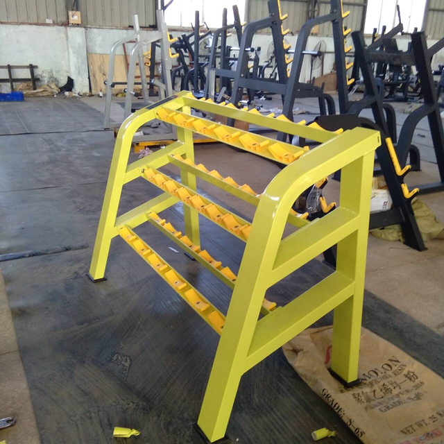 Suporte para halteres F72 | Armazenamento de peso | Organização do ginásio