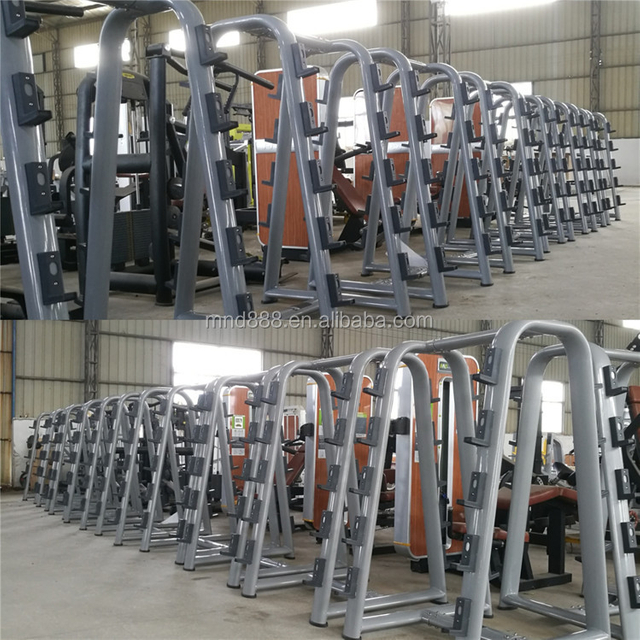 Suporte para barra AN61 | Armazenamento de barra | Equipamento de organização de academia