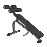Banco de declínio ajustável F37 | Treinamento Abdominal | Estação de treino central