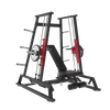 Prensa de xadrez multidirecional carregada com placa de equipamento de ginástica para treinamento de força para musculação MND-PL37