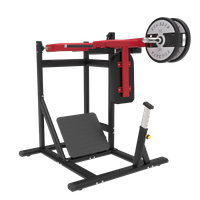 Leg press hack máquina de agachamento resistente aço ajustável banco de treino perna treinamento muscular força fitness MND-PL38
