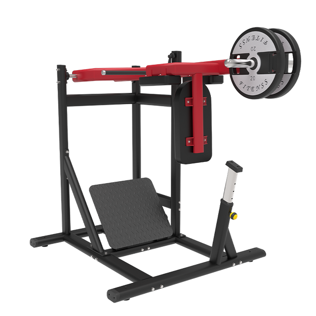 Leg press hack máquina de agachamento resistente aço ajustável banco de treino perna treinamento muscular força fitness MND-PL38