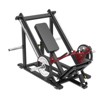 Melhor qualidade comercial ginásio equipamentos de fitness placa treinamento muscular traseiro carregado aço para exercício MND-PL39 dobrado sobre a linha 