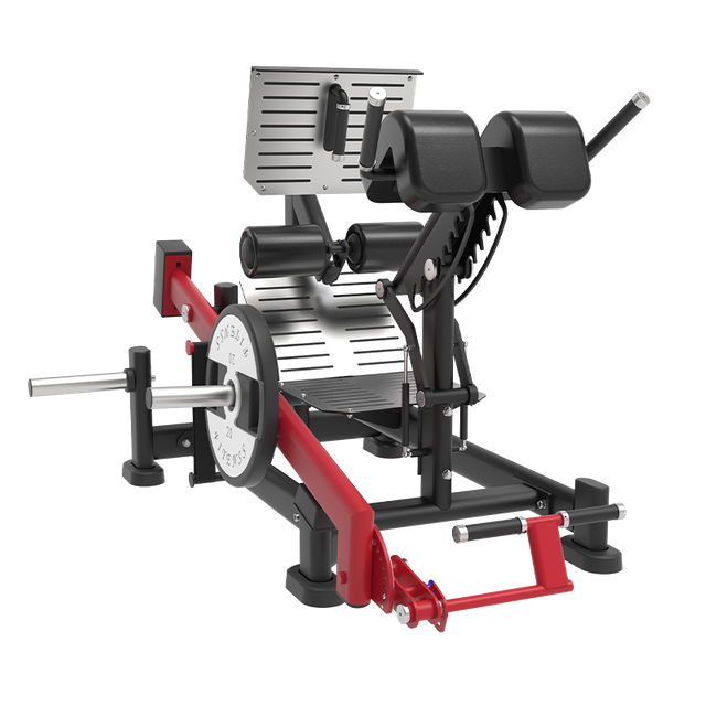 Placa carregada dupla extensão de quadril 45 CommercialDual - direção 45 ° Hip Extension Trainer MND-PL45